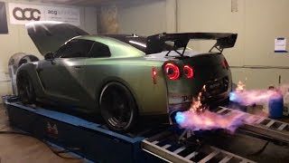 Tanner Fox Dyno Teaser Fire Ball 2017 Nissan GTR [upl. by Azitram]