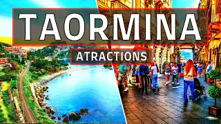 The Top 10 Best Things to do in Taormina  Sicily Italy  TAORMINA TOP ATTRACTIONS [upl. by Ardnatal]