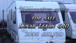 Lunar Lexon Twin Axle 4 Berth Touring caravan SOLD [upl. by Nner]