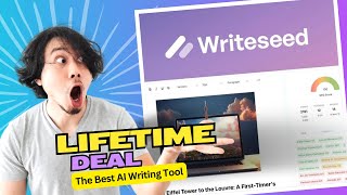 Writeseed Lifetime Deal I Create SEOoptimized content for your blog website amp more 10x faster [upl. by Amoeji367]