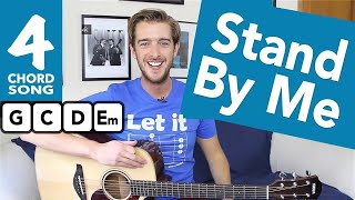 Stand By Me Guitar Tutorial  Easy Guitar Songs for Beginners  How To Play Guitar Songs [upl. by Ot]