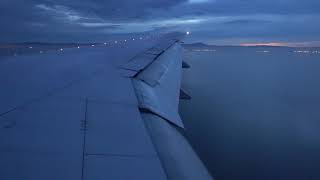 United Airlines 916  Auckland AKL to San Francisco SFO  Boeing 777200  Landing Runway 28L [upl. by Caravette]