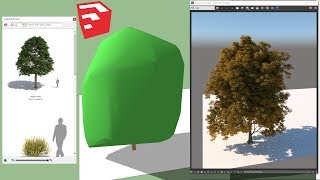 Laubwerk Plants for SketchUp  Plugin for 3d Trees [upl. by Shaylyn]