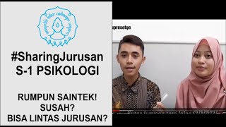 Sharing Jurusan   Jurusan Psikologi UNS Susah Bisa lintas jurusan [upl. by Aihsened]