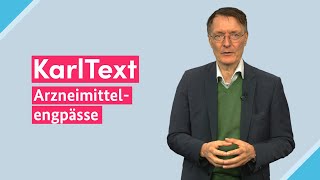 KarlText – Lieferengpässe bei Arzneimitteln [upl. by Buddie]