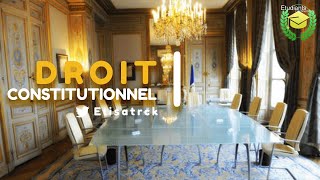 DROIT CONSTITUTIONNEL 1 niveau L1  Elisatrck [upl. by Yelknirb764]