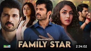 Family Star The Ultimate Entertainer  Full Hindi Dubbed Movie Vijay Devarakonda Movie [upl. by Grega]