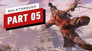 Sekiro Shadows Die Twice Walkthrough  Ashina Outskirts Underbridge Valley Part 5 [upl. by Naegem]