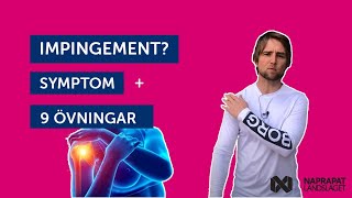 Impingement Symptom Och 9 Övningar Som Hjälper Dig [upl. by Nilyaj]