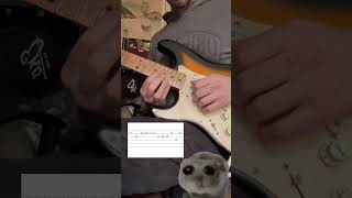 Sad Hamster Violin  Guitar Tutorial With Tabs [upl. by Ayim]