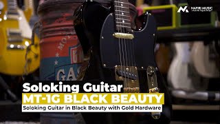 Soloking Guitar MT1G in Black Beauty with Gold Hardware [upl. by Dygal]