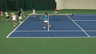 Youth Tennis  Ages 7 amp 8 Four Square [upl. by Naujak]