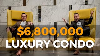 Luxury Condo – Tour Inside a 68 Million Calgary Luxury Home for Sale [upl. by Aseral]