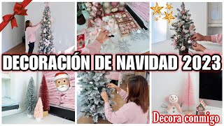 🎄DECORACIÓN DE NAVIDAD 2023🎅🏻 DECORA CONMIGO PARA NAVIDAD🎄ideas para navidad 2023 🤩decoracion 2023🎄 [upl. by Eilsew596]