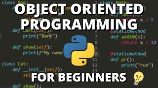 Python Object Oriented Programming OOP  For Beginners [upl. by Perlis]