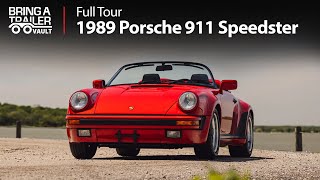 1989 Porsche 911 Speedster Full Tour  Bring a Trailer [upl. by Esirehc413]