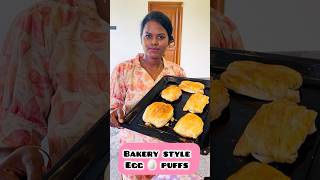 Homemade egg puffs😍 manamwithsathya ytshorts puffsmaking puffs [upl. by Narcho]