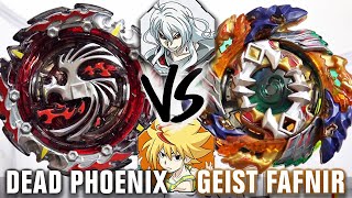 FREE VS PHI BATTLE Dead Phoenix 0At VS Geist Fafnir 8’PAb  Beyblade Burst Super ZTurbo [upl. by Alejandra]