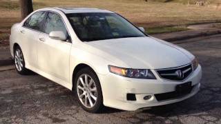 2007 Acura TSX Review Walk Around Start Up amp Rev Test Drive [upl. by Osgood]