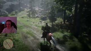 RED DEAD REDEMPTION 2  Moose And Egret Hunting [upl. by Bonne804]