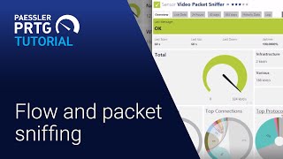 PRTG Tutorial  Bandwidth Monitoring With Flow and Packetsniffing [upl. by Dallis658]