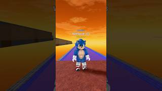 you cant defeat sonic in speed game roblox shorts trending [upl. by Leandra]