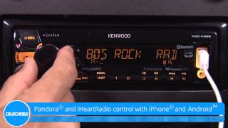 Kenwood Excelon KDCX599 Display and Controls Demo  Crutchfield Video [upl. by Kciredorb]