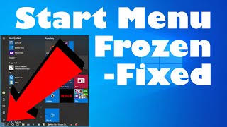 Windows 10 Start Button NOT Working – Fixed 100 [upl. by Hakim520]