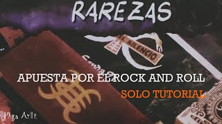 Cómo tocar Apuesta por el rock and roll 1er Solo  Héroes del silencio  Tablatura Guitarra Tutorial [upl. by Maples]