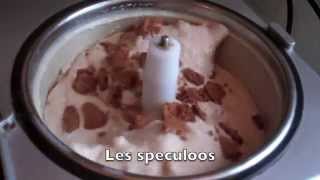 Glace tiramisu amp speculoos avec la turbine à glace Magimix [upl. by Elrahc]