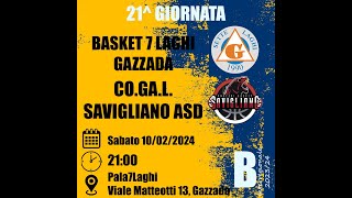 COELSANUS 7 LAGHI GAZZADA VS COGAL SAVIGLIANO ASD [upl. by Acinemod]