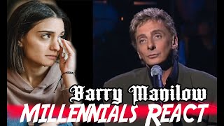 Barry Manilow  Mandy  Millennials EMOTIONAL Reaction [upl. by Nnodnarb]