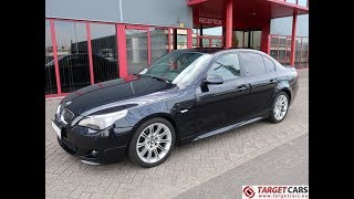 740777 BMW 525I E60 SEDAN 25L MSPORT 218HP 0207 BLACK 77181KM LHD [upl. by Leshia]