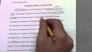 6Paragraph Timed Argumentative Essay  Part 5  3rd Body Paragraph [upl. by Ajay]