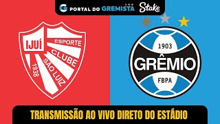 JORNADA ESPORTIVA STAKE  RECOPA GAÚCHA AO VIVO  SÃO LUIZ X GRÊMIO  DIRETO DE IJUÍ [upl. by Htrowslle]