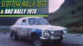 The Scottish Rally 1973  Roger Clark vs Hannu Mikkola [upl. by Laram]