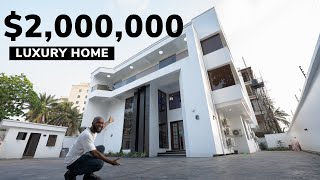 Inside a 2000000 Iconic Luxury Home in Lagos Nigeria [upl. by Nieberg]