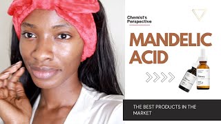 MANDELIC ACID Recommendations for POC  The Ordinary 10 WISHTREND YTTP INKEY LIST ♡ April Basi [upl. by Nywled]