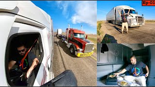 How Canada Truck Driver starts 5000 km Long Trip to Mountains  winnipeg to Surrey  BC [upl. by Olegnaid347]