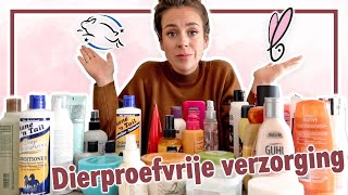 WELKE VERZORGINGSPRODUCTEN ZIJN DIERPROEFVRIJ 🤷🏻‍♀️  CRUELTY FREE [upl. by Corinna]