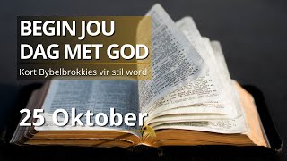 Ontdek Die Krag Van Johannes 133135  Bybelbrokkies 25 Oktober DAGSTUKKIES VIR STILTETYD [upl. by Hermine]