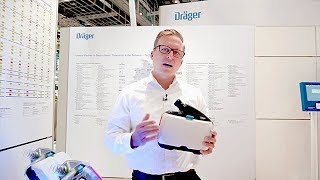 Produktpräsentation des Gebläsefiltergerät Dräger Xplore 8700 auf der AA 2017 [upl. by Hsitirb]