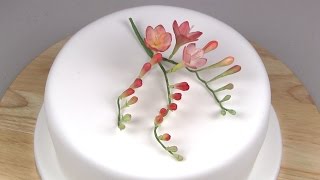 How to Make  A Freesia [upl. by Dudden760]