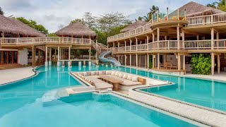 Largest villa in the Maldives  9 bedroom Private Reserve WOW [upl. by Sadella826]