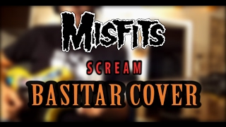 Basitar Cover  Scream Misfits  Learn how to play guitar in one day [upl. by Aroel]