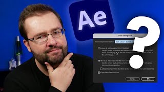How To Precompose Layers In After Effects  Motion Graphic Design Tips [upl. by Ioyal]