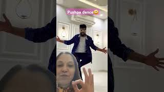 Pushpa dance funny dance entertaining green screen👌😊 [upl. by Nylkaj]