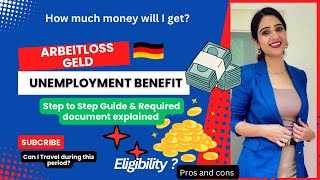 Unemployment Benefits in Germany 🇩🇪Arbeitslosengeld Process  Steps amp Required Documents Explained [upl. by Kean]