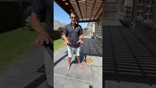 Barefoot on Carvestone Patio texas outdoorliving patio overlay concrete backyard [upl. by Drabeck128]