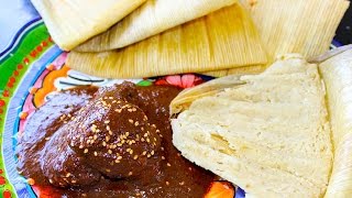 Tamales de anis Receta poblana  La receta de la abuelita [upl. by Ymmas202]